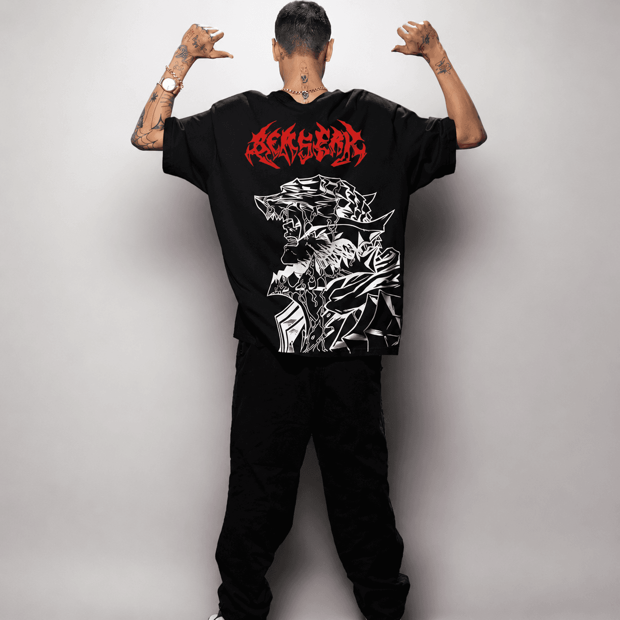 Berserk Tee — Berserk, 260 GSM heavy cotton · drop shoulder